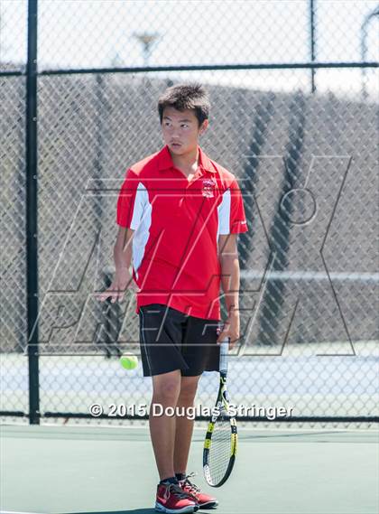 Thumbnail 1 in CIF NCS Boys Tennis Championships photogallery.