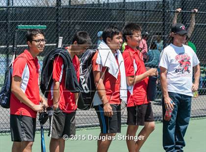 Thumbnail 1 in CIF NCS Boys Tennis Championships photogallery.