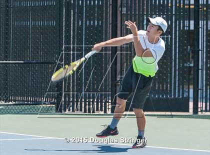 Thumbnail 1 in CIF NCS Boys Tennis Championships photogallery.