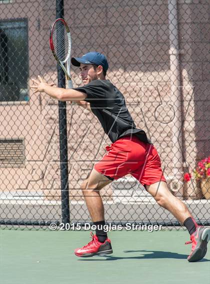 Thumbnail 1 in CIF NCS Boys Tennis Championships photogallery.