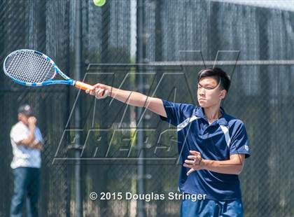 Thumbnail 1 in CIF NCS Boys Tennis Championships photogallery.