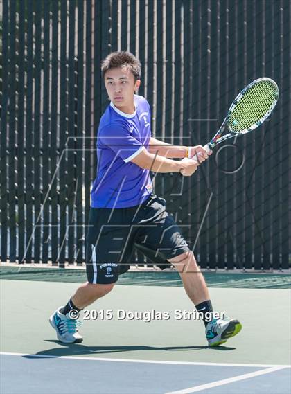 Thumbnail 1 in CIF NCS Boys Tennis Championships photogallery.