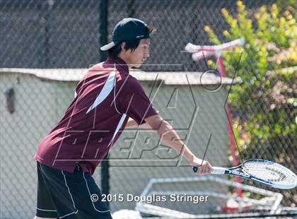 Thumbnail 3 in CIF NCS Boys Tennis Championships photogallery.