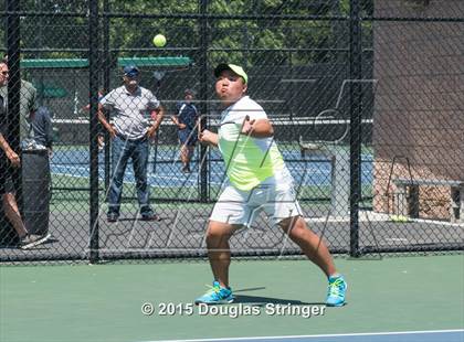 Thumbnail 2 in CIF NCS Boys Tennis Championships photogallery.