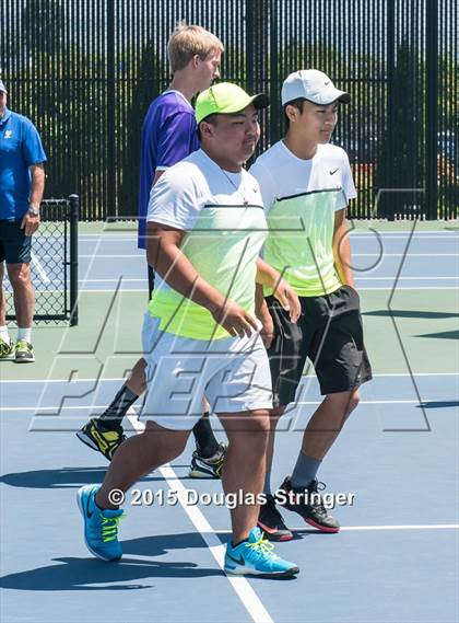 Thumbnail 1 in CIF NCS Boys Tennis Championships photogallery.