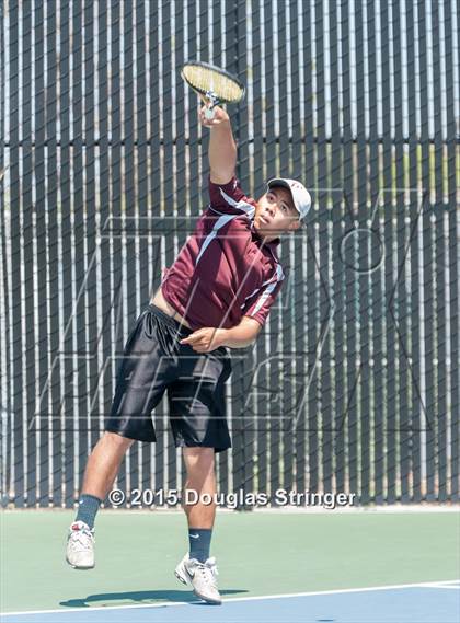 Thumbnail 1 in CIF NCS Boys Tennis Championships photogallery.