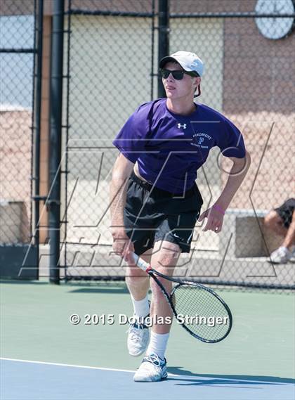 Thumbnail 2 in CIF NCS Boys Tennis Championships photogallery.
