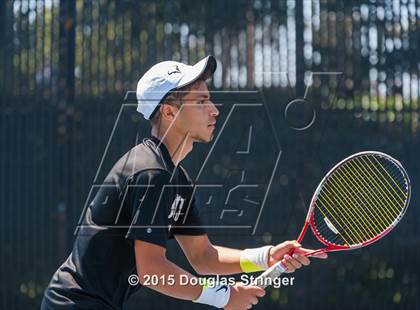 Thumbnail 1 in CIF NCS Boys Tennis Championships photogallery.