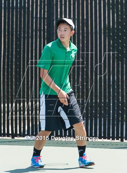 Thumbnail 2 in CIF NCS Boys Tennis Championships photogallery.