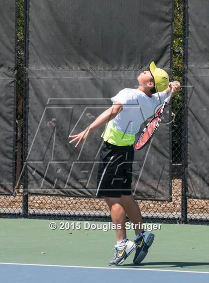 Thumbnail 1 in CIF NCS Boys Tennis Championships photogallery.