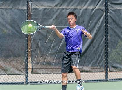 Thumbnail 1 in CIF NCS Boys Tennis Championships photogallery.