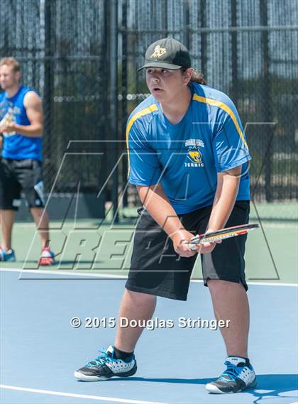 Thumbnail 2 in CIF NCS Boys Tennis Championships photogallery.