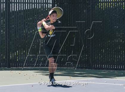 Thumbnail 2 in CIF NCS Boys Tennis Championships photogallery.