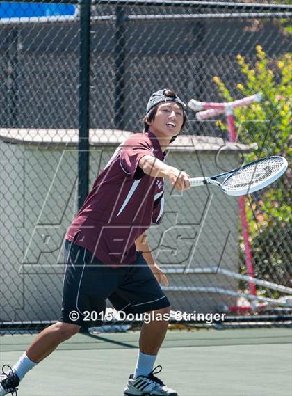 Thumbnail 1 in CIF NCS Boys Tennis Championships photogallery.