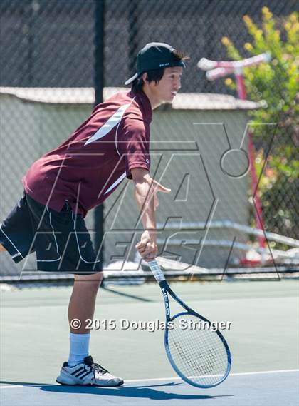 Thumbnail 1 in CIF NCS Boys Tennis Championships photogallery.