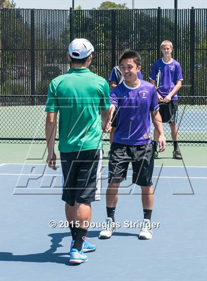 Thumbnail 1 in CIF NCS Boys Tennis Championships photogallery.
