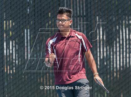 Thumbnail 1 in CIF NCS Boys Tennis Championships photogallery.