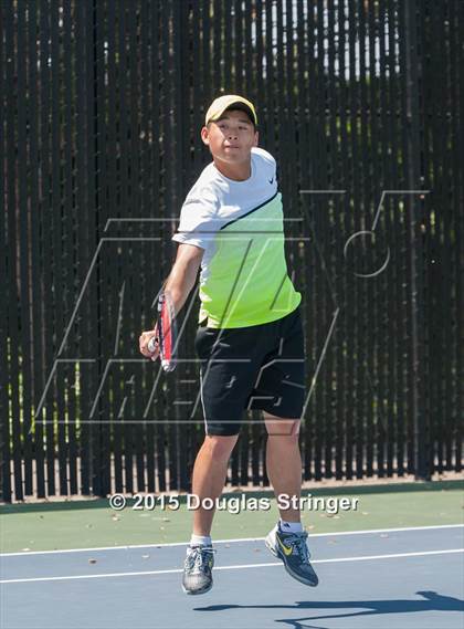 Thumbnail 1 in CIF NCS Boys Tennis Championships photogallery.