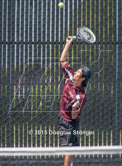 Thumbnail 2 in CIF NCS Boys Tennis Championships photogallery.
