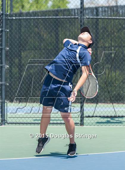 Thumbnail 2 in CIF NCS Boys Tennis Championships photogallery.