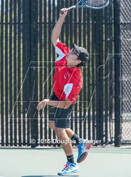 Thumbnail 1 in CIF NCS Boys Tennis Championships photogallery.