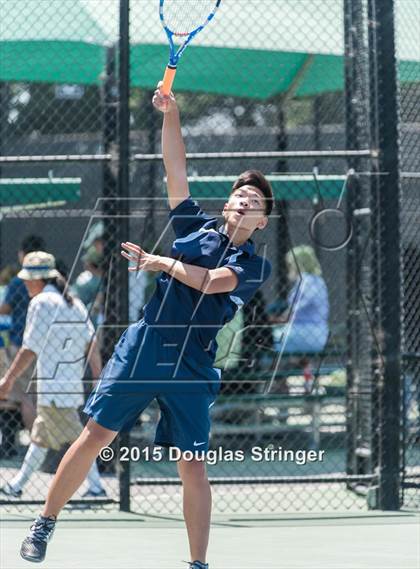 Thumbnail 1 in CIF NCS Boys Tennis Championships photogallery.