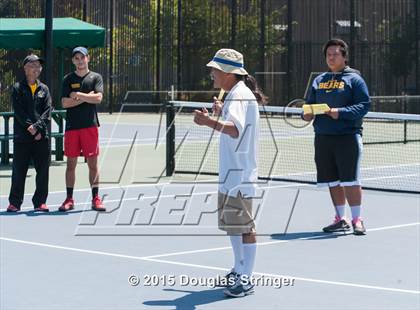 Thumbnail 2 in CIF NCS Boys Tennis Championships photogallery.