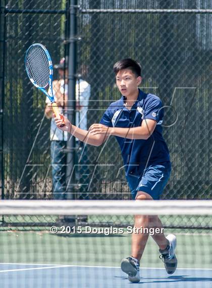 Thumbnail 1 in CIF NCS Boys Tennis Championships photogallery.