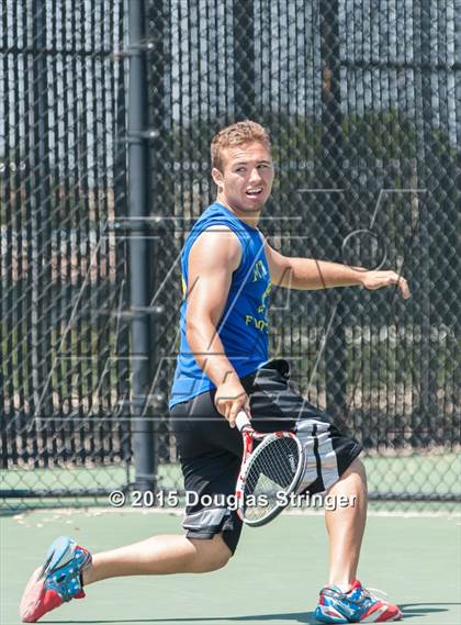 Thumbnail 2 in CIF NCS Boys Tennis Championships photogallery.