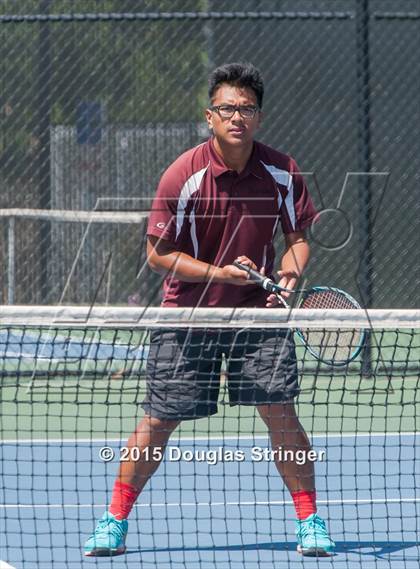 Thumbnail 1 in CIF NCS Boys Tennis Championships photogallery.