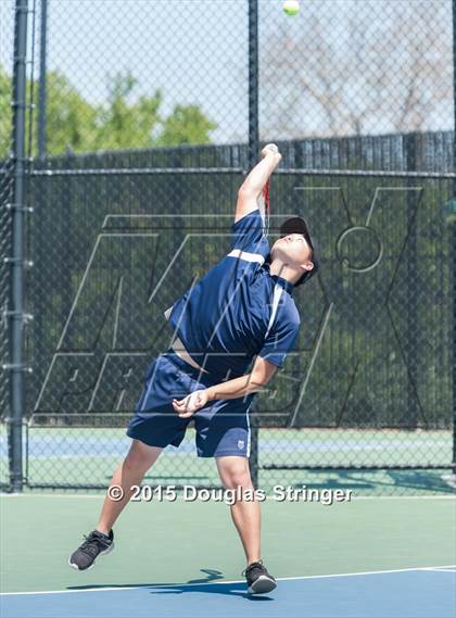 Thumbnail 3 in CIF NCS Boys Tennis Championships photogallery.