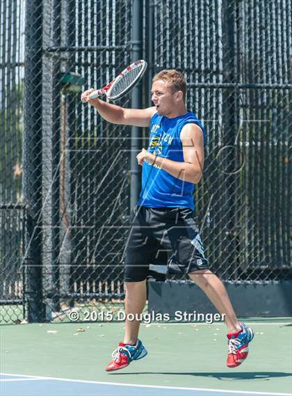 Thumbnail 1 in CIF NCS Boys Tennis Championships photogallery.