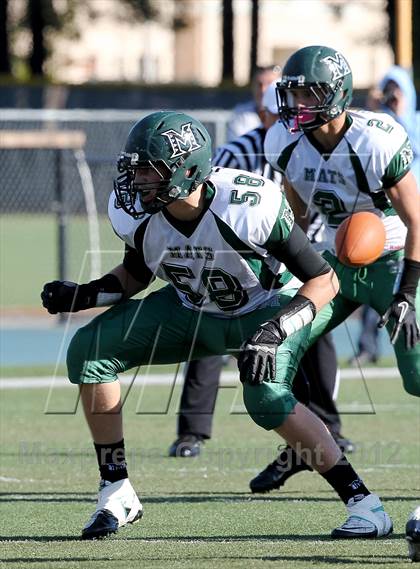 Thumbnail 3 in Miramonte @ Marin Catholic (CIF NCS D3 Playoffs) photogallery.