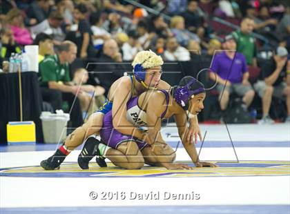 Thumbnail 3 in CIF State Boys Wrestling Championships (Round 3) photogallery.