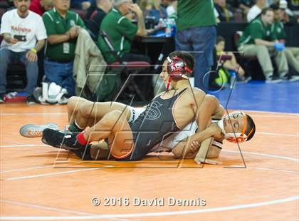 Thumbnail 1 in CIF State Boys Wrestling Championships (Round 3) photogallery.