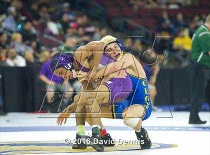 Thumbnail 3 in CIF State Boys Wrestling Championships (Round 3) photogallery.