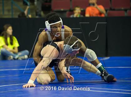 Thumbnail 3 in CIF State Boys Wrestling Championships (Round 3) photogallery.