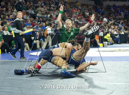 Thumbnail 3 in CIF State Boys Wrestling Championships (Round 3) photogallery.