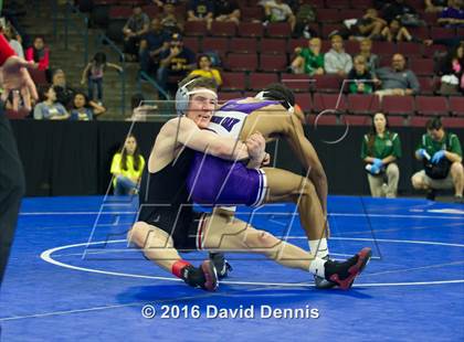 Thumbnail 2 in CIF State Boys Wrestling Championships (Round 3) photogallery.