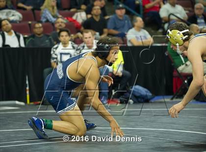 Thumbnail 2 in CIF State Boys Wrestling Championships (Round 3) photogallery.