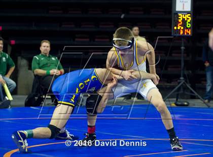 Thumbnail 2 in CIF State Boys Wrestling Championships (Round 3) photogallery.