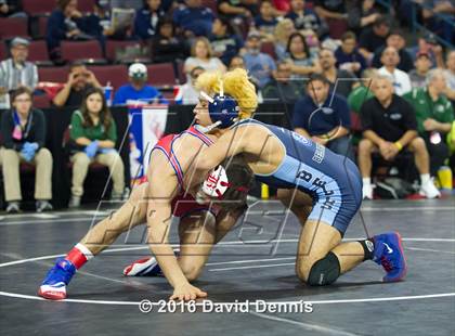 Thumbnail 2 in CIF State Boys Wrestling Championships (Round 3) photogallery.