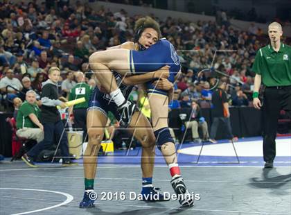 Thumbnail 3 in CIF State Boys Wrestling Championships (Round 3) photogallery.