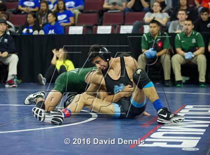 Thumbnail 2 in CIF State Boys Wrestling Championships (Round 3) photogallery.