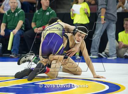 Thumbnail 2 in CIF State Boys Wrestling Championships (Round 3) photogallery.