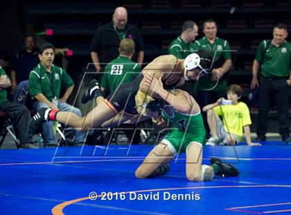 Thumbnail 1 in CIF State Boys Wrestling Championships (Round 3) photogallery.