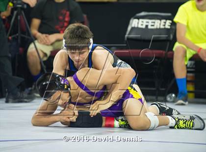 Thumbnail 3 in CIF State Boys Wrestling Championships (Round 3) photogallery.