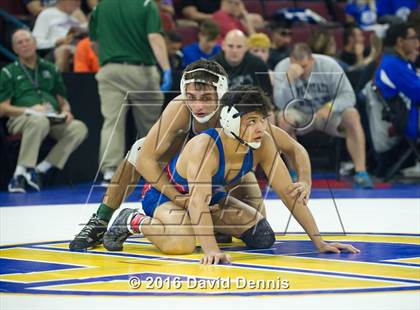 Thumbnail 2 in CIF State Boys Wrestling Championships (Round 3) photogallery.