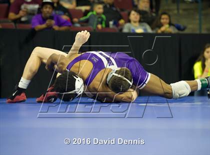 Thumbnail 3 in CIF State Boys Wrestling Championships (Round 3) photogallery.