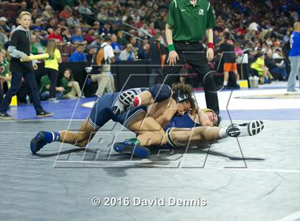 Thumbnail 2 in CIF State Boys Wrestling Championships (Round 3) photogallery.